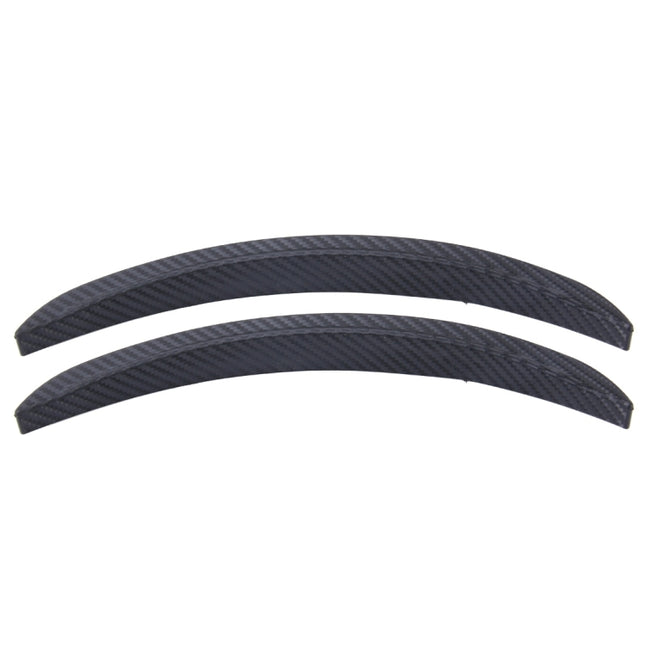 2 PCS Car Auto Rubber Fender Guard Protection Strip Scratch Protector Sticker, Size: 24*2cm