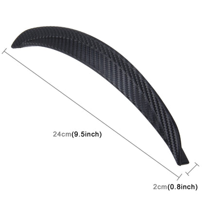 2 PCS Car Auto Rubber Fender Guard Protection Strip Scratch Protector Sticker, Size: 24*2cm