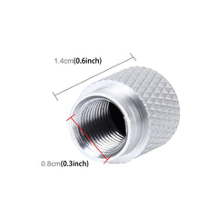 3R 3R-2115 4 PCS Universal Air Filter Shape Car Motor Bicycle Tire Valve Caps, Air Filter Shape