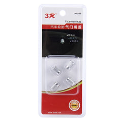 3R 3R-2115 4 PCS Universal Air Filter Shape Car Motor Bicycle Tire Valve Caps, Air Filter Shape