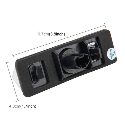 2 PCS License Plate Light with 18  SMD-3528 Lamps for Toyota,2W 120LM,6000K, DC12V(White Light), For Toyota2