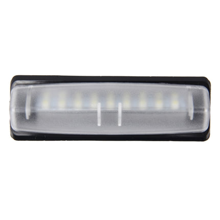2 PCS License Plate Light with 18  SMD-3528 Lamps for Toyota,2W 120LM,6000K, DC12V(White Light), For Toyota2