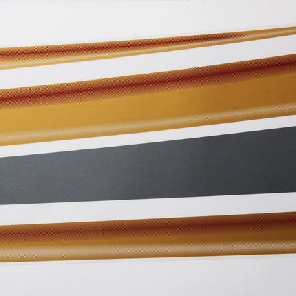 5 PCS SUV Body Decorative Strip Brand Car Streamline Shining Sticker for Toyota Prado4000 2011 Version