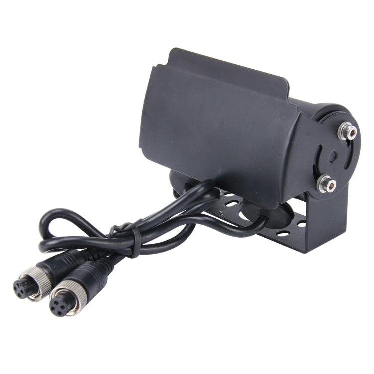 Dual Head Universal 720×540 Effective Pixel  50HZ / NTSC 60HZ CCD Waterproof Car Rear View Backup Camera With 24 LED Lamps, Black Rear View Backup Camera, White Rear View Backup Camera