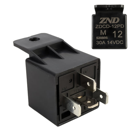 Car Safety Warning Alarm System with Two Remote Controls, DC 12V