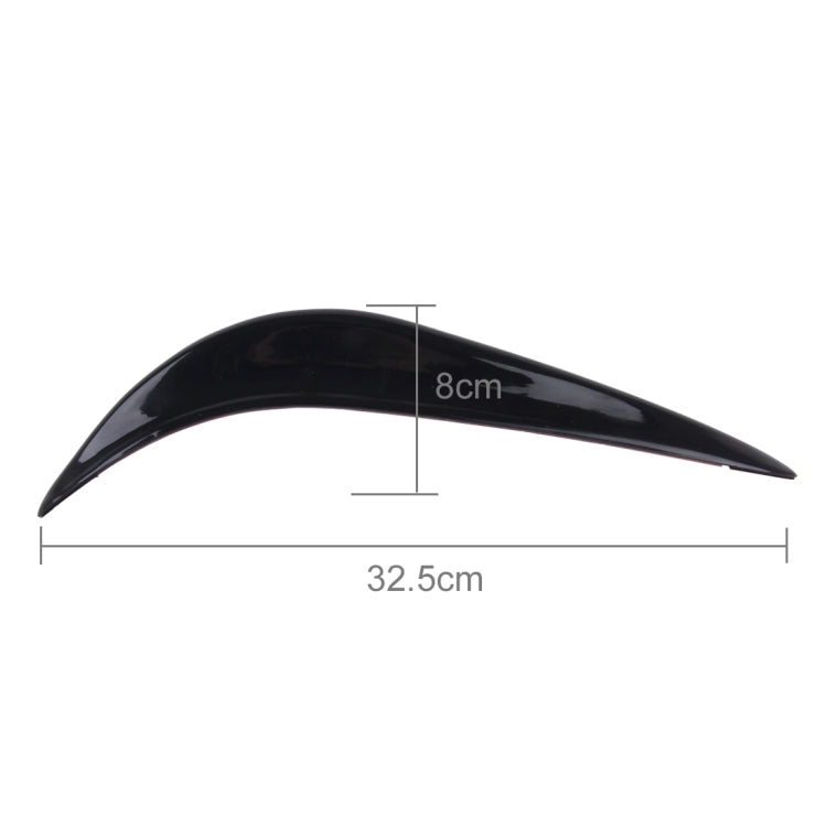 2 PCS YI-237 Universal Car Body Bumper Guard Protector Sticker Turning Guard/Car Crash Bar Bumper Strips /Car Crash Strips/Anti-rub Strips/Anti-rub Bar