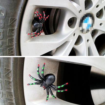 4 PCS Universal Spider Shape Car Motor Bicycle Tire Valve Caps