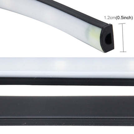 4 in 1 90cm/120cm RGB Colorful Flashing Decorative Chasis Light Sound Control Light Music Rhythm Light with Wireless Remote Control, DC 12V, 90cm/120cm