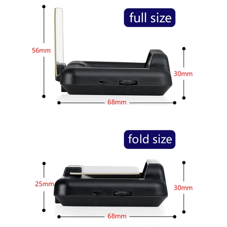 With Adjustable Reflection Board, Speed & RPM & Water Temperature & Oil Consumption & Driving Distance / Time & Voltage Display, Over Speed Alarm, Connect OBD2 Interface