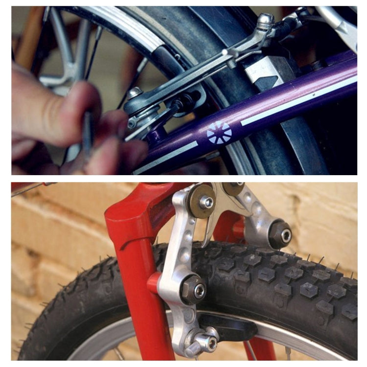 2 PCS robe V-brake Bicycle Brake Shoes, 2 PCS Bicycle Brake Shoes