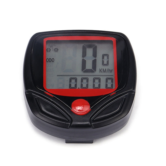English Waterproof 14 Function Cycle Computer LCD Odometer Speedometer, SD-548B