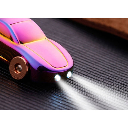 Metal Car Shape Decorative Keychain Holder(Random Color Delivery), Metal Car Shape
