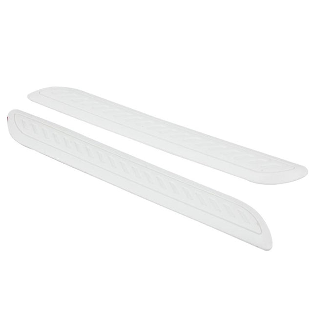 2 PCS Universal Car Auto Rubber Body Bumper Guard Protector Strip Sticker