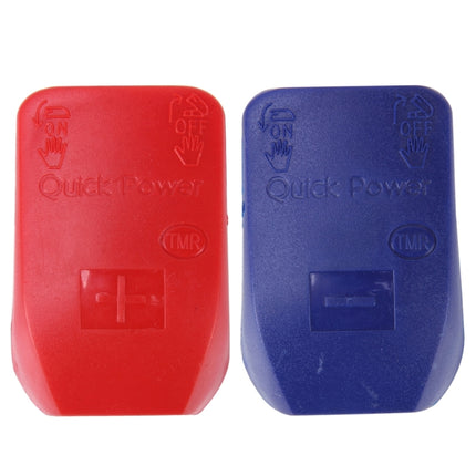 2 PCS Car Battery Jump Starter Connector Battery Switch Quick Release Connectors Battery Quick Disconnect Terminal