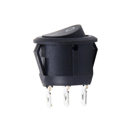 Car Auto Universal DIY 3 Pin Round Cap OFF- ON Push Button, 3 Pin