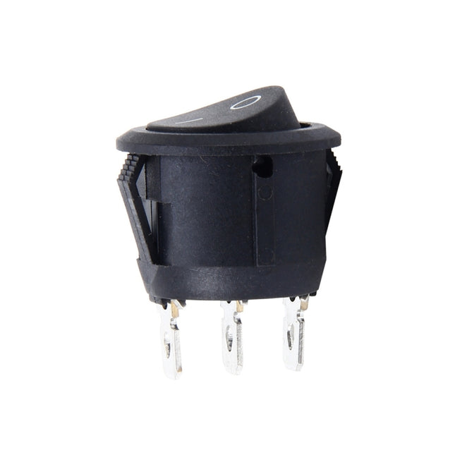 Car Auto Universal DIY 3 Pin Round Cap OFF- ON Push Button, 3 Pin