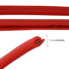 5m Car Decorative Strip PVC Chrome Decoration Strip Door Seal Window Seal