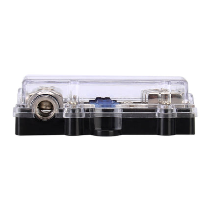 Car Auto 60A 1 in 3 Ways Glass Fuse Holder Blade Fuse Holder for Car Audio Amplifier, 1 in 3