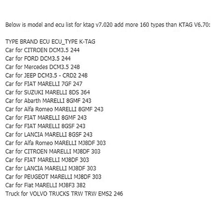 KTAG V7.020 Red PCB Board ECU Programming Tool Unlimited Token, US Plug, US Plug