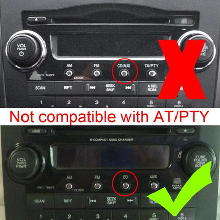 Car USB + AUX Audio Wiring Harness Car MP3 Audio Digital Disc Box for Honda, For Honda