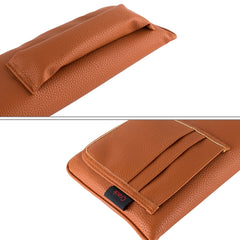 A Pair Universal Car Seat Catcher Gap Console Filler Seat Side Pocket Organizer Catcher Leak-Proof Seat Crevice Storage Bags