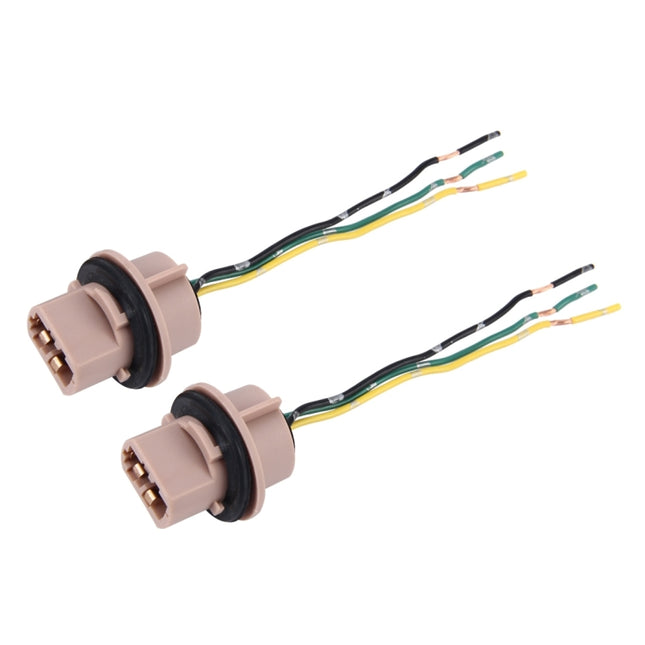 2 PCS Car Auto LED Bulb Socket Holder (No Including Light), 1156, 7443, H1/H3, H4, H7, H8/H11