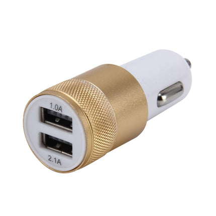 10 PCS Car Auto 5V Dual USB 2.1A/1A Cigarette Lighter Adapter for Most Phones