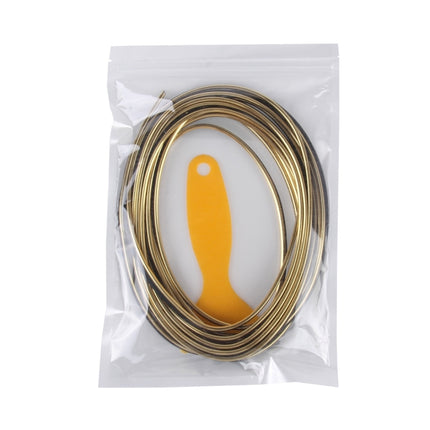 5m Flexible Trim For DIY Automobile Car Interior Exterior Moulding Trim Decorative Line Strip with Film Scraper