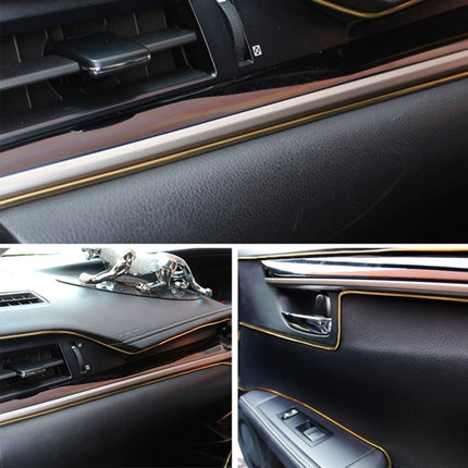 5m Flexible Trim For DIY Automobile Car Interior Exterior Moulding Trim Decorative Line Strip with Film Scraper
