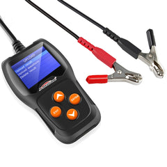 KONNWEI KW600 Auto Battery Analyzer 100 to 2000CCA Car Tester 12V 2.4 inch Digital Color Screen Cranking Charging Car Diagnostic, KW600