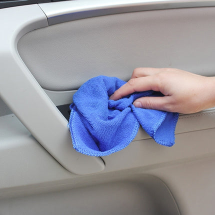 10 PCS 30cm × 30cm Microfiber Quick Dry Towels Cleaning Cloth Car Detailing Care Towels Car Care Towels