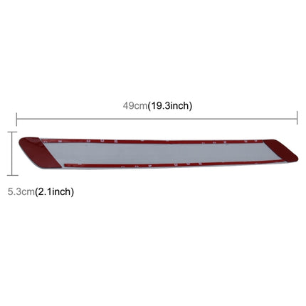 4 PCS Universal Car Auto Plastic Wrap Rubber Front Rear Body Bumper Guard Protector Strip Sticker