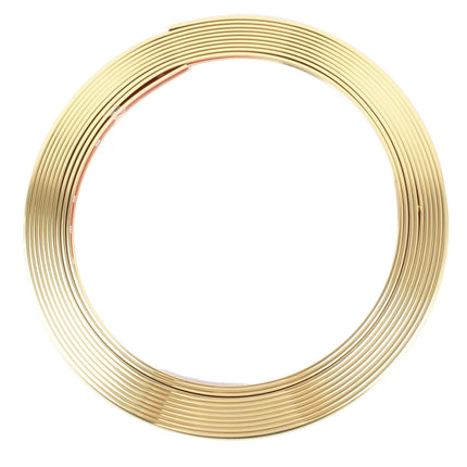 Universal Decorative Scratchproof Stickup 8M Flexible Car Wheel Hub TRIM Mouldings Shining Decoration Strip