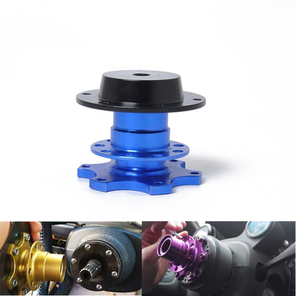 Universal Aluminum Car Steering Wheel Quick Release HUB Racing Adapter Snap Off Boss Kit, A1565