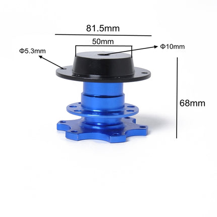 Universal Aluminum Car Steering Wheel Quick Release HUB Racing Adapter Snap Off Boss Kit, A1565