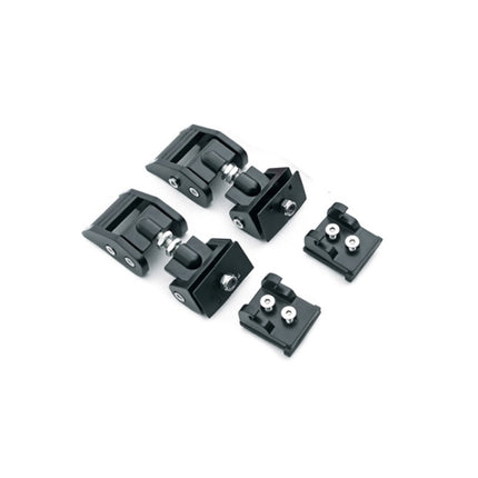 2 PCS Car Latch Locking Catch Buckle Engine Cover for Jeep Wrangler JK 2007-2017