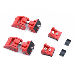 2 PCS Car Latch Locking Catch Buckle Engine Cover for Jeep Wrangler JK 2007-2017