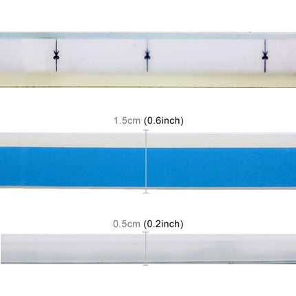 2 PCS 30cm DC12V 4.2W Ultra-thin Car Auto Double Colors Turn Lights / Running Lights, with LED SMD-2835 Lamp Beads (Turn Lights: Yellow Light; Running Lights: Ice Blue Light), Turn Lights: Yellow Light; Running Lights: Ice Blue Light