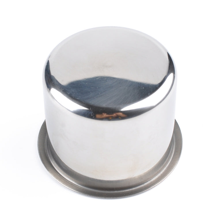 Stainless Steel Drop-in Cup Holder Table Drink Holder for RV Car Truck Camper, Size: 6.8 x 5.6cm