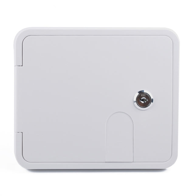 White Water Inlet Integrated Fill Dish Hatch Lock for RV Trailer Camper, A1063