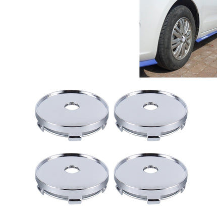 4 PCS Metal Car Styling Accessories Car Emblem Badge Sticker Wheel Hub Caps Centre Cover, Wheel Hub Caps D
