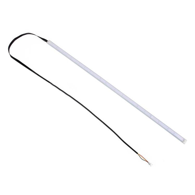 2 PCS 45cm DC12V 5W Ultra-thin Waterproof Car Auto Double Colors Turn Lights / Running Lights SMD-2835 LED Bulbs (Turn Lights: Yellow Light; Running Lights: Blue Light), 45cm Turn Lights: Yellow Light; Running Lights: White Light                       ...