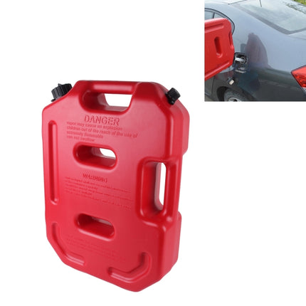 Gasoline Fuel Tanks Plastic 2.6 Gallon 10 Litres Auto Shut Off Fuel Cans Oil Container Emergency Backup