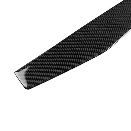 Car Carbon Fiber Center Console Panel Decorative Sticker for Mercedes-Benz W204 C Class 2007-2010, Center Console (A)