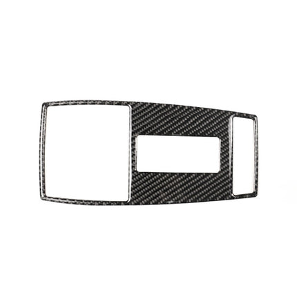Car Carbon Fiber Reading Lamp Frame Decorative Sticker for Mercedes-Benz W204 2007-2013 / W212 2010-2012, Reading Lamp Frame