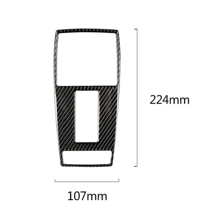 Car Carbon Fiber Reading Lamp Frame Decorative Sticker for Mercedes-Benz W204 2007-2013 / W212 2010-2012, Reading Lamp Frame