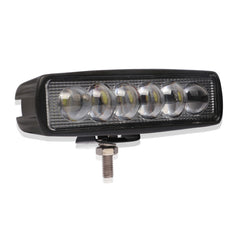6 inch 18W 6000K IP68 8D Car Boat Marine Work Lights Spotlight LED Bulbs, DC 10-30V
