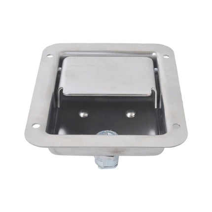 Stainless Steel Tool Box Lock Paddle Latch & Keys for Trailer / Yacht / Truck