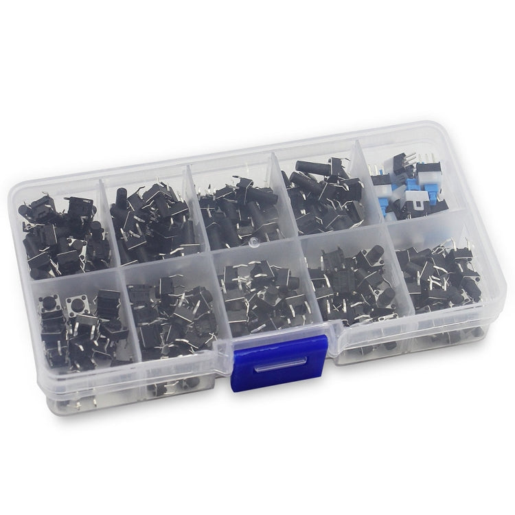 180 PCS Tactile Push Button Switch Kit Micro Switch, 002
