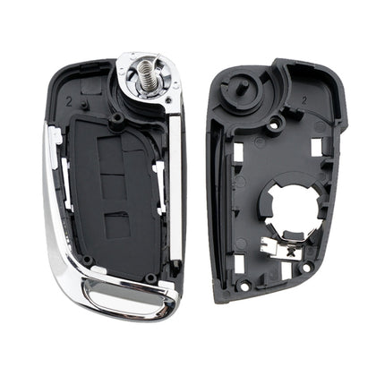 For PEUGEOT Car Keys Replacement 3 Buttons Car Key Case with Holder, without Grooved